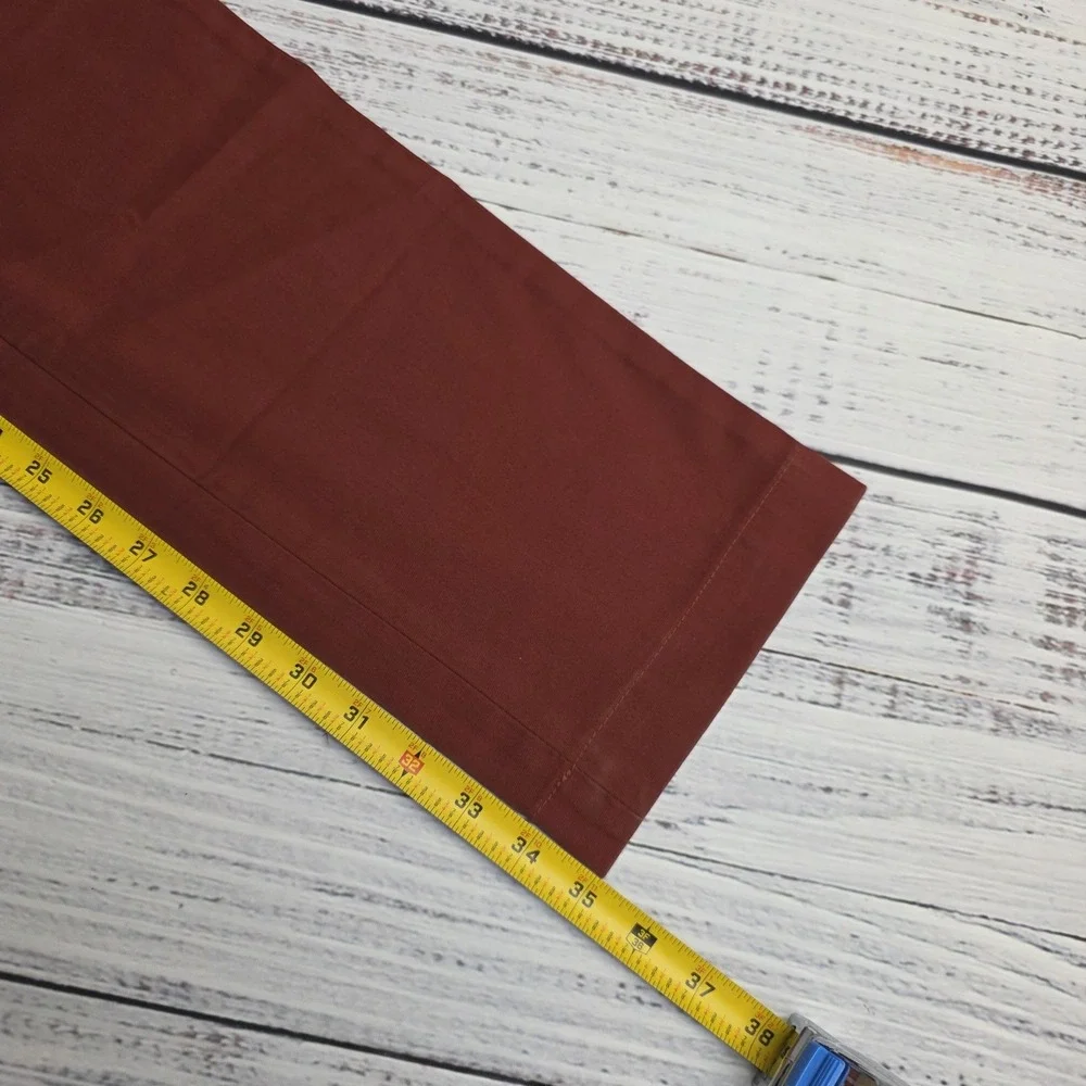New Banana Republic Aiden Chino Pants Mens‎ 32x36 Measure 34x35 Slim Fit Orange